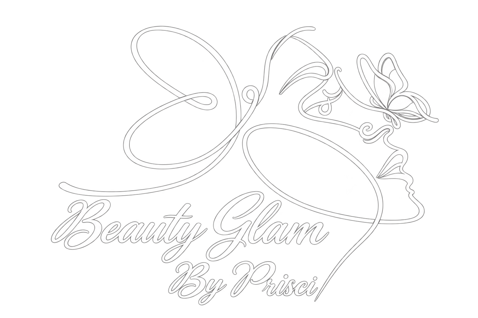 Logo de Beauty Glam By Prisci