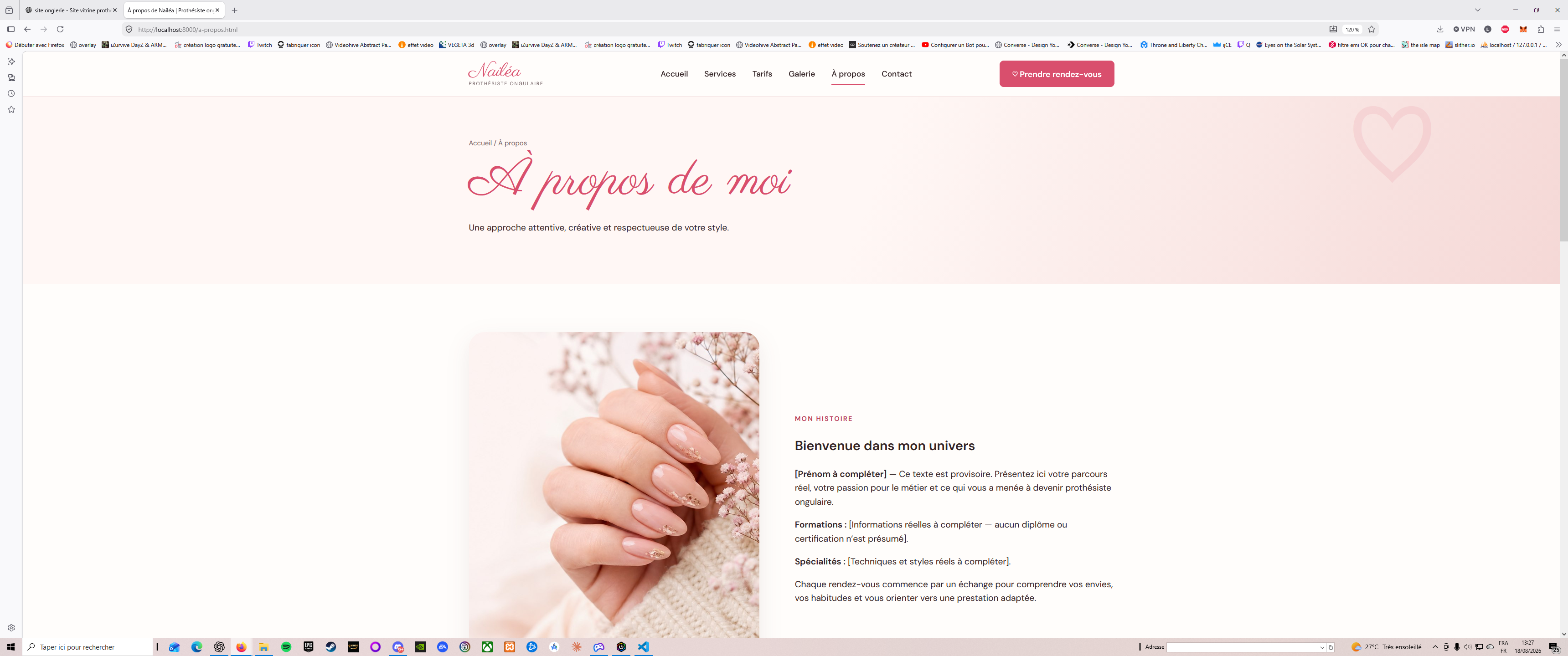 à propos